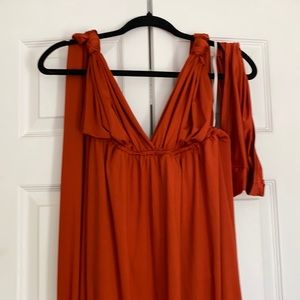 Infinity maxi bridesmaid dress